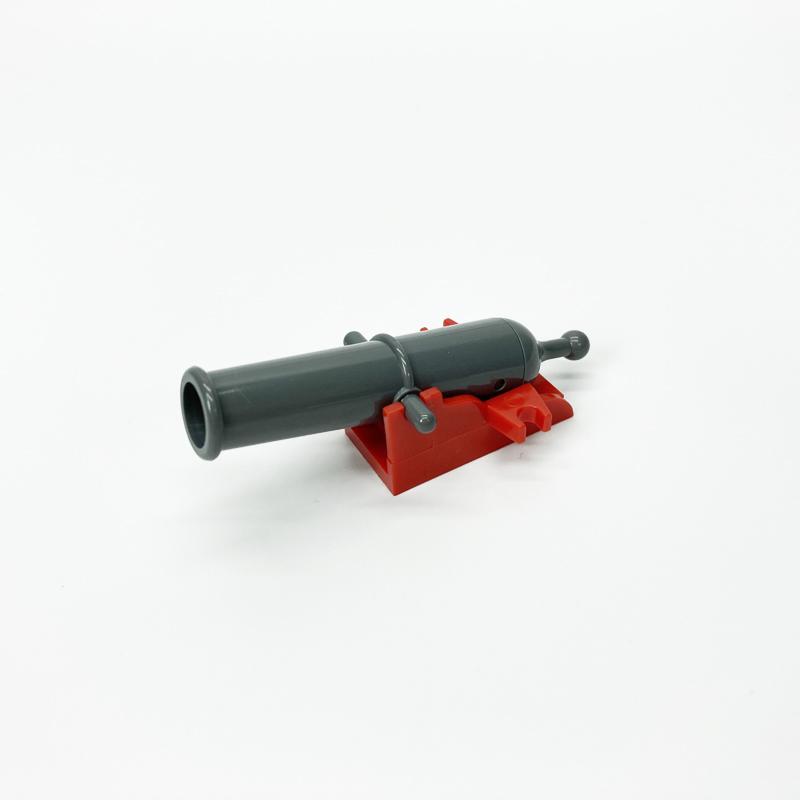 Puzzle Briques de Construction Assemblées Canon Arme Militaire Jouet en Plastique DIY Pièces Accessoires Éclaircissement Éducatif pour Enfants