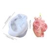Cute Relief butterfly human heart silicone mold simulated heart Relief Soap Casting Wax Mould Chocolate Baking Supplies