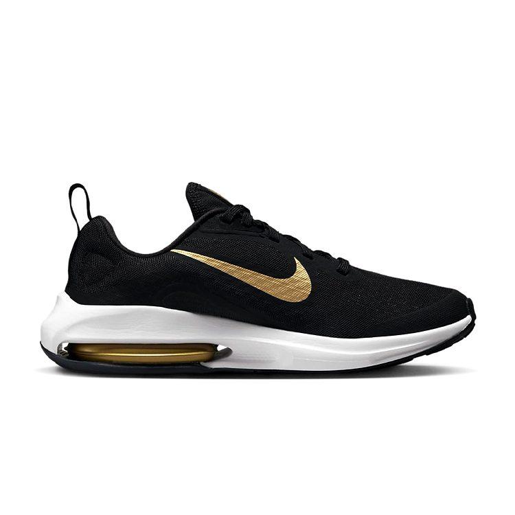 Nike Air Zoom Arcadia 2 Black Metallic Gold GS DM8491-001