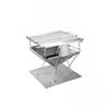 Portable Stainless Steel Campfire & BBQ Grill