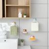 1pcs Cartoon Soap Box No Punching Wall Mounted Drain Rack Creative and Cute Dormitory Household Bathroom Soap Storage Rack