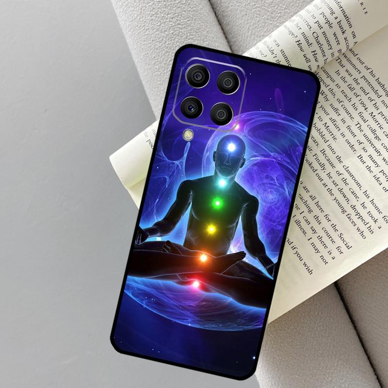 The Mandala Chakra Insist Yoga For Samsung Galaxy M13 M33 M14 M12 M32 M52 M31 M55 M15 M11 M21 M35 M53 M34 M54 M06 M16 Case