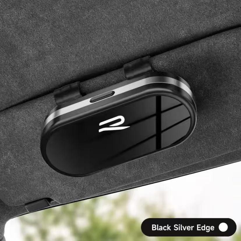 Car Sun Visor Organizer Glasses Ticket Card Box Styling Accessories For VW GTI Polo Passat Golf Tiguan Jetta Beetle CC TireValve zw8