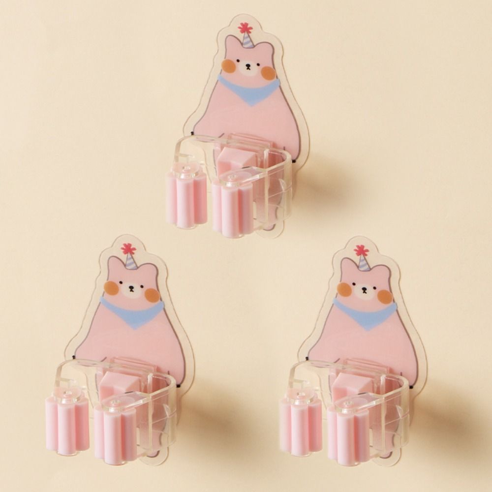 Punch-free Mop Hanging Hook Wall Mounted Mop Broom Storage Hook Cute Brush Broom Hanger  for Home