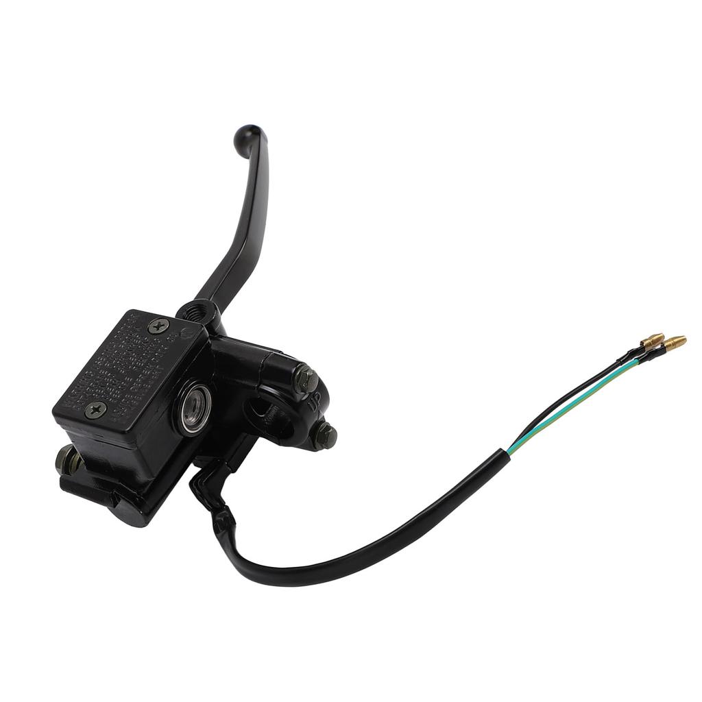 Hydraulic Brake Master Cylinder Enhanced Control Metal Universal Fit for Motorcycle ATV Scooter Moped Dirt Bike