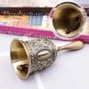 2Pcs Vintage Hand Bells – Loud Call Bells Suitable For Bedside, Dinner, Weddings, Christmas, And Holiday Parties