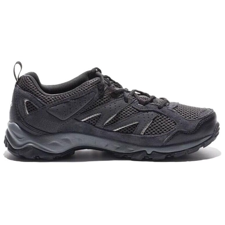 Columbia Hiking Leather Mesh Fabric Antibacterial Cushioning Technology Breathable Shock Absorbing Lightweight Low Top Hiking Shoes YM1182-011