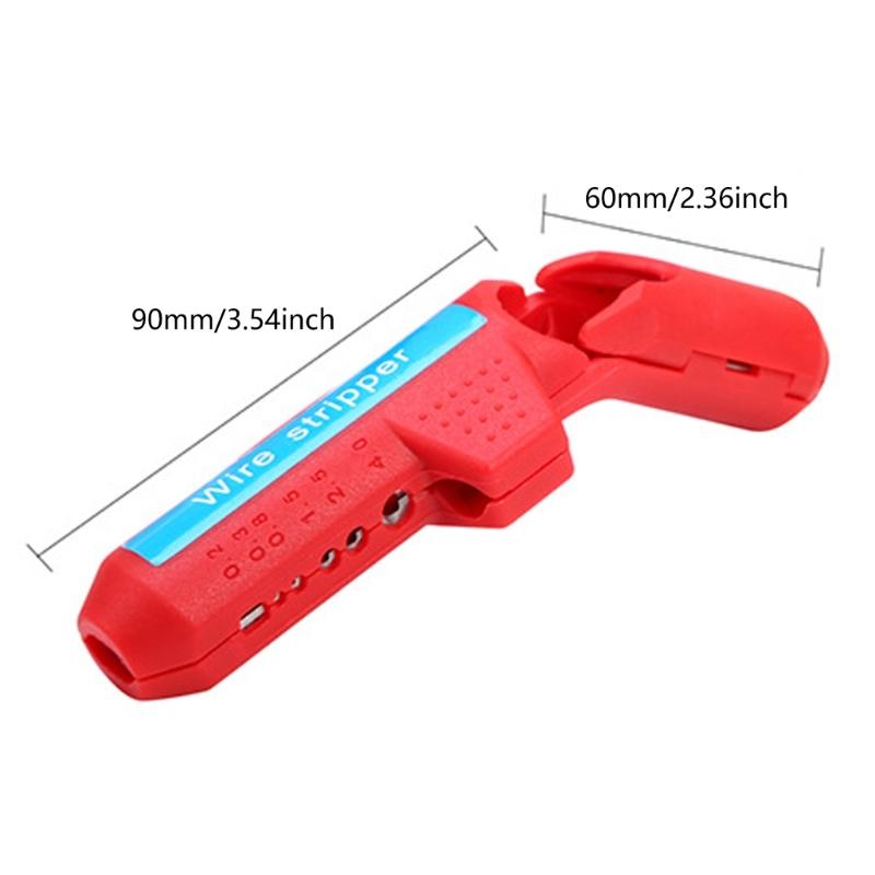 Precise Cable Wire Stripper Stripping Pliers with Adjustable Depth for Efficient Handling of Various Wire Types