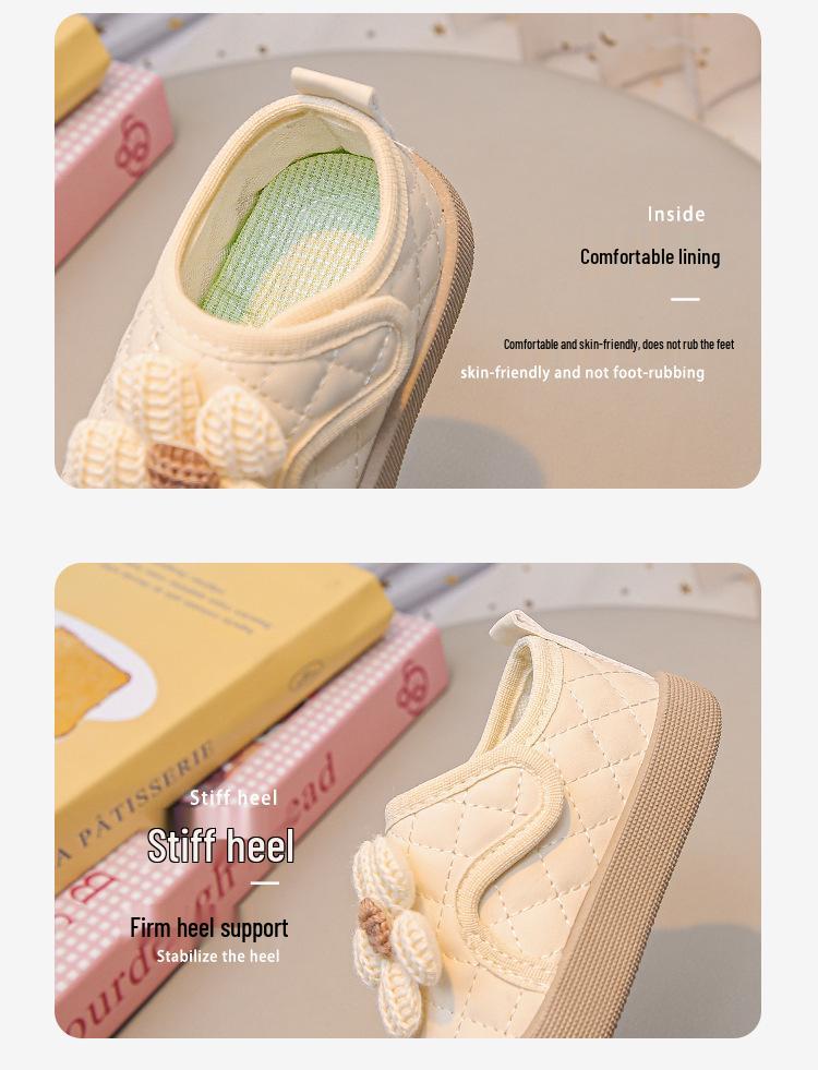 Infant & Toddler Soft Sole Sneakers: 2026 Spring/Autumn Girls' Sports Shoes
