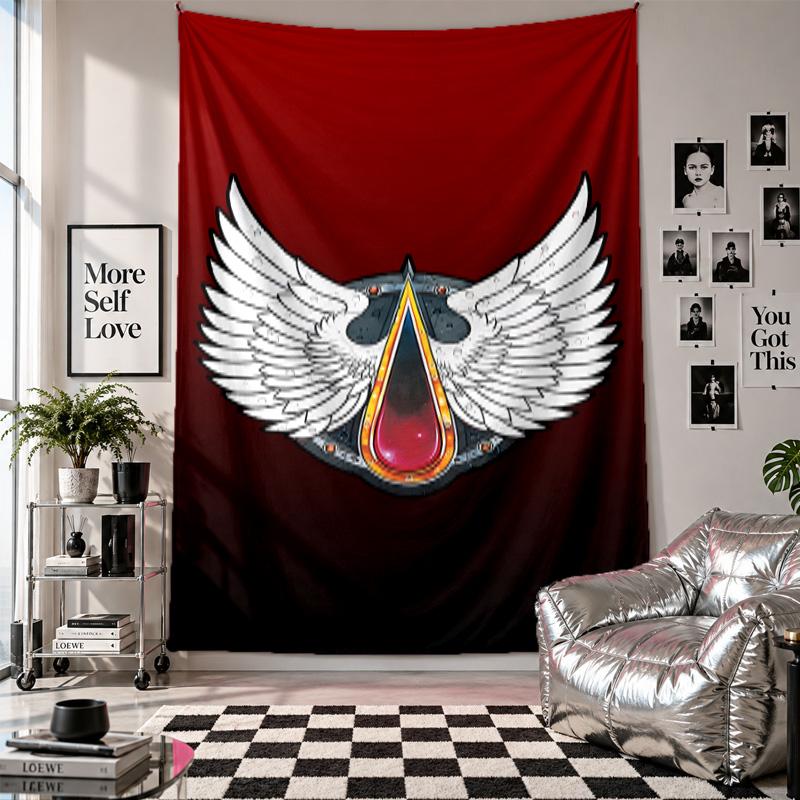 WandbehangWarhammer 40K Kunst Hängendes Tuch Dekorative Hintergrundabdeckung für Raumdekoration