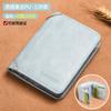 Men's Wallet Thin Short Driver's License Wallet Integrated Card Bag Multifunctional Vertical Three-fold Wallet