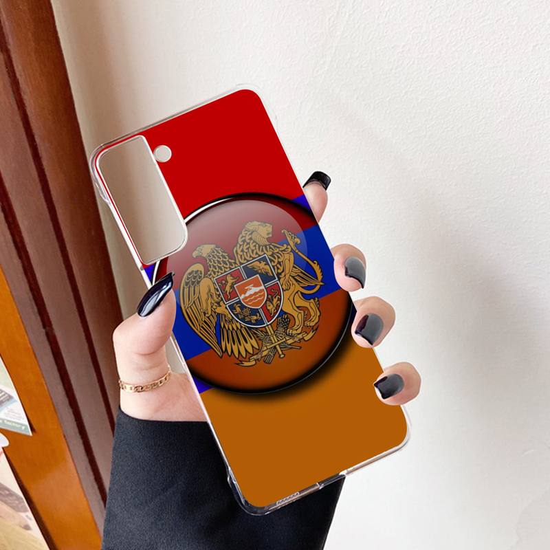 MaiYaCa Custodia per Telefono Bandiera Armena Armenia per Samsung S21 A10 per Redmi Note 7 9 per Huawei P30Pro Honor 8X 10i cover