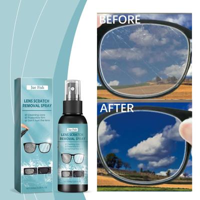 Linsenkratzerentferner Reparatur Abschürfung Kratzer Renovierung Brillenglas Glas Trübungs-Conditioner
