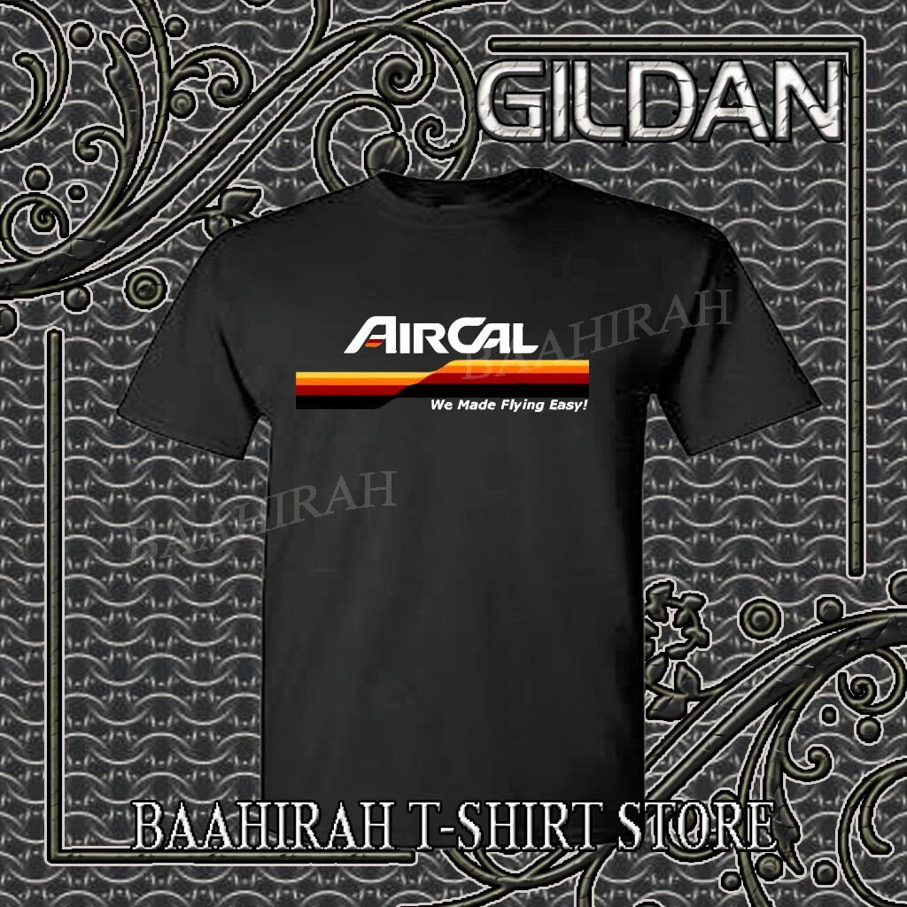

New Air Cal Company Logo T-Shirt Funny Logo TEE T-Shirt Size S to 5XL M