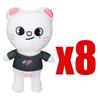 20cm Skzoo Plush Toys Stray Kids Cartoon Stuffed Animal Wolf Chan Plushies Doll Cute Companion Adults Fans Gift for Cuddly Fluffy Huggable Kawaii