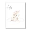 Pittura nordica Kid Decorazione camera da letto per bambini Cartoon Baby Animal Picture Sheep Nursery Poster e stampa Wall Art Canvas