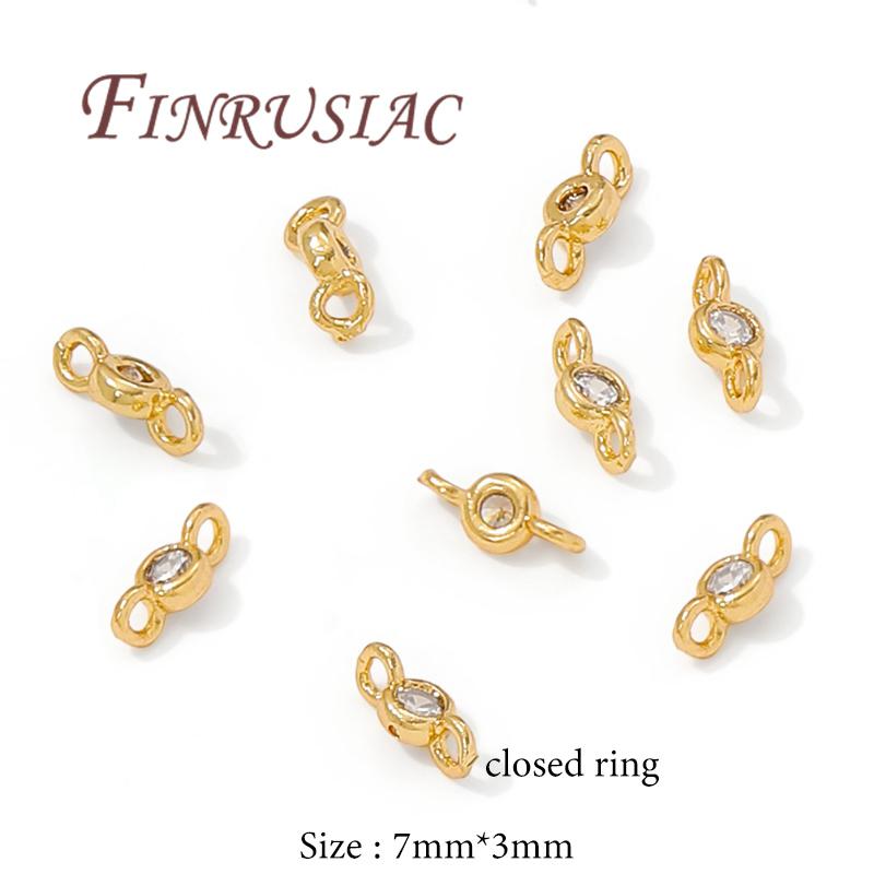 

18K Gold Plated Clasps Connectors For Jewelry,Charms Connector For Necklaces,DIY Bracelets Accessories,Jewelry Making Supplies 20 pieces