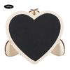 10Pcs Heart‑Shaped Blackboard Art Craft Display Message Board Wedding Decoration Ornament