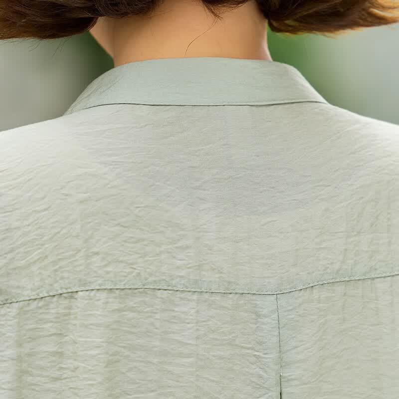 Pasete Chinese Embroidered Summer Blouse