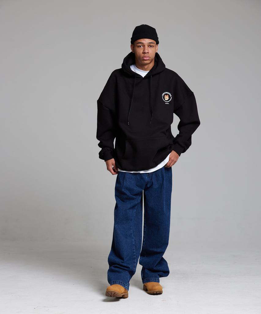 Lab Crl Parku Circle Logo Hoodie Black