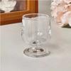 Creative Retro Engraved Glass Cups, Mini Fruit Wine Glasses, and Exquisite Tall Glasses