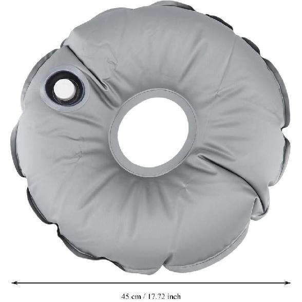 Flag Base, Round Umbrella Base Weights Portable Foldable Umbrella Weight Bag for Beach Outdoor Cantilever Feather Flag Base Weight Bag-Filled with