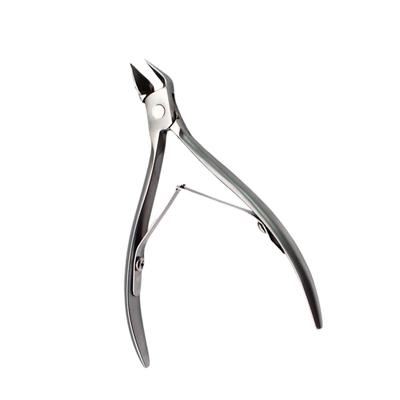 Kartal Burun özel tırnak makası batık kalınlaşmış ve batık QT-158 (Gümüş), 120° açı, tırnaklar, tırnaklar, ayak tırnakları.