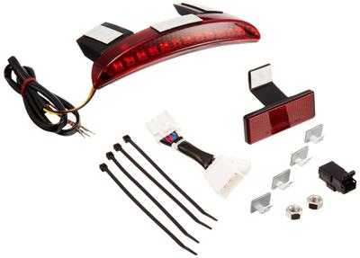 Kijima Części Motocyklowe Zestaw Lampy Tylnej LED Czerwony Klosz XL1200X/V/N/883N/('09-'13) HD-01407