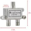 GE 2-Way Coaxial Cable Splitter, 5-900 MHZ Range, RG59 RG6 Coax Compatible, Audio, Video, Works with HD TV, Cable, Amplifiers, Amplified Antennas,