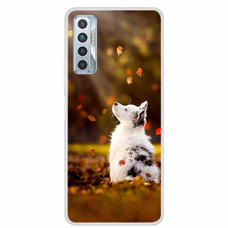 For Tecno Camon 17P Case Luxury Silicone TPU Soft Cover Phone Case For Tecno Camon 17 CG7 CG6 1 7 Coque Shockproof Cartoon Funda