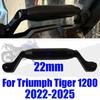 Motorcycle GPS Phone Mount Triumph Tiger 1200 GT Pro 22mm Handlebar Clamp Navigation Bracket