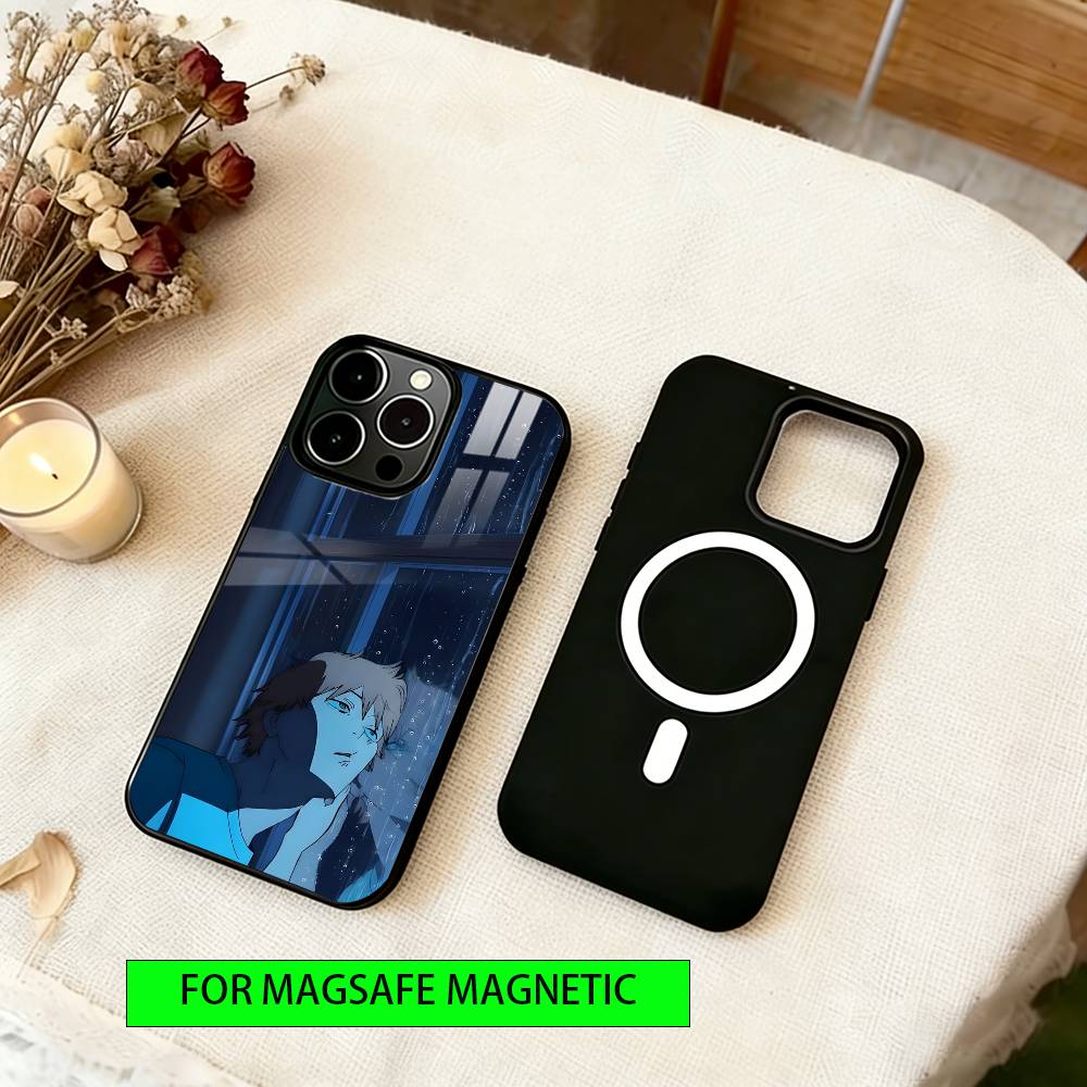 Denji Chainsaw Man Phone Case Magnetic with Magsafe Wireless Charging For iPhone17,16,15,14,13,12,11 Plus,Pro