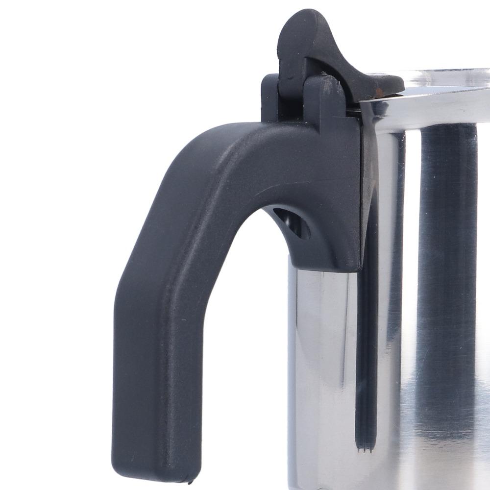 Heat Insulated Handle Stainless Steel Coffee Pot Stovetop Espresso Maker Stovetop Gas Brewing