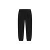 Fila FW22 Solid Color Cuffed Knit Casual Pants Men Bottoms Black F11M248604FBK