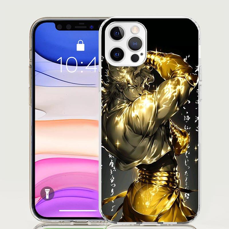 JoJo Adventure Dio Diego Brando Phone Case For iPhone 17 Air 16 15 Plus 11 14 Pro Max 13 Mini 12 7 8 + SE Pattern Art Customized
