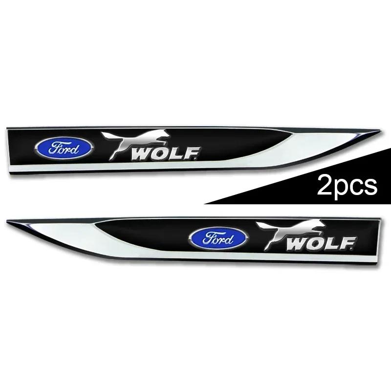 

Car Sticker 2026 For Ford 2PCS Side Sports Decals Car Body Decoration Stickers For Ford Focus 2 3 1 Fiesta MK1 MK2 MK3 MK7 Fusio