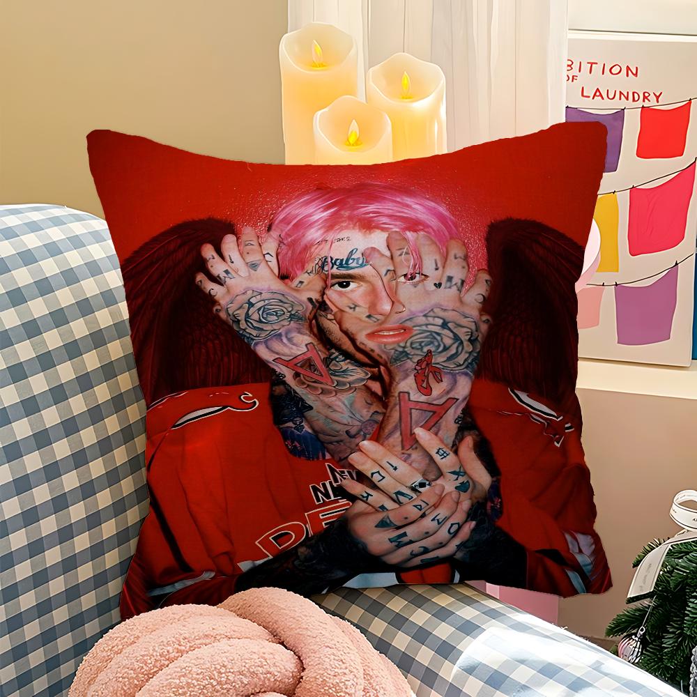 Lil Peep Pillow Gift Home Office Decoration Pillow Bedroom Sofa Car Cushion CoverPillow Case