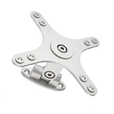 Support Mural Adaptateur pour Écran Métallique, Compatible VESA Améliore les Configurations d'Espace de Travail Pour Écrans 10-32 Pouces Supporte 10KG
