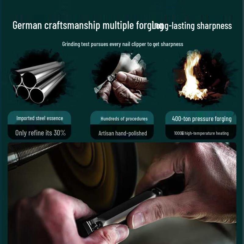 HIEUAILR German Imported Nail Clipper Set