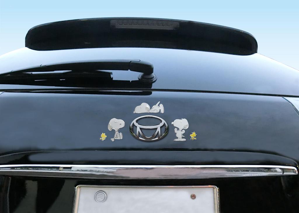 Sankin Shoji Snoopy Colorful Emblem Sticker Snoopy SN2813