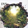 Botanical Theme Wall Covering 3D Hole Forest Sticker, Removable Green Plants Broken Decals, Self Waterproof Mural for Bathroom Adhesive Decoration