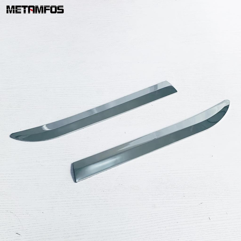 For Toyota Noah VOXY 90 2024 2025 2026 Stainless Steel Front Rear Corner Bumper Trim Anti-collision Strip Accessories