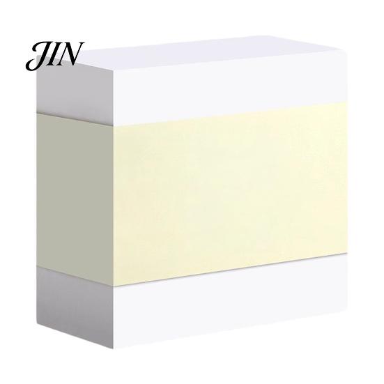 Refrigerator Door Stick Notes Notes, 4x4in Self-Stick Cube Pads, 400 Big Size Sheets/Pad Adhesive Memo Pads for Office, School, Home Premium