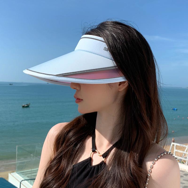 Women's Outdoor Sun Hat with Large Brim, Breathable Polyester Fabric, Adjustable Closure, Perfect for Summer Outdoor Activities