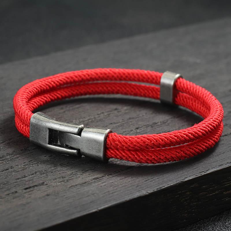 New In Men Rope Bracelets Vintage Macrame Braclet Festival Accessories Matching Wrap Braslet Gift For Him Pulseira Masculina