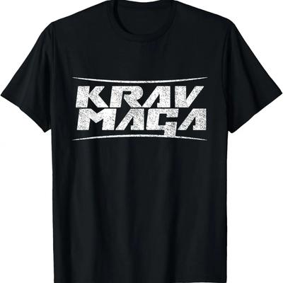 Krav Maga Fighter Bojová umění Izraelské MMA Tričko