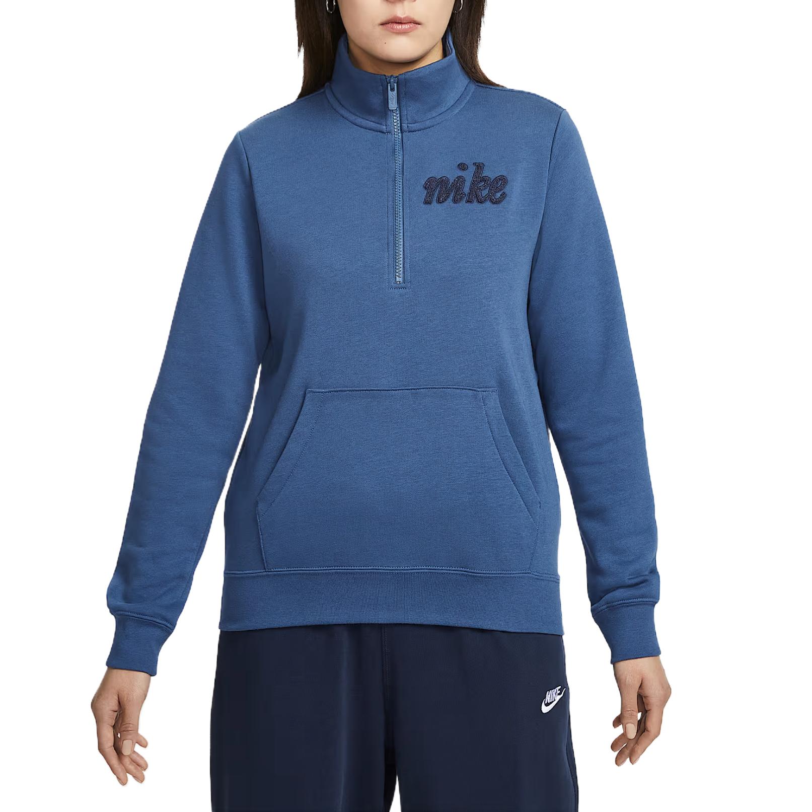 Nike Sportswear Warm Stand Collar Long Sleeve Zip Hoodie Women hoodies IQ3722-461 L 4800₽