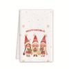 Christmas gift hanging kitchen towel hand wipe absorbent towel household bathroom cartoon hanging towel cleaning rag