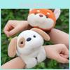 Simulation Fox Cartoon Koala Dog Cat Plush Patter Ring Cute Children Doll Gift