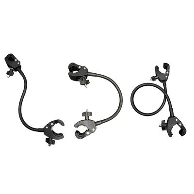Pince de Support de Microphone Réglable Bras Flexible à Pince pour Équipement d'Enregistrement Musical et Accessoires de Diffusion en Direct